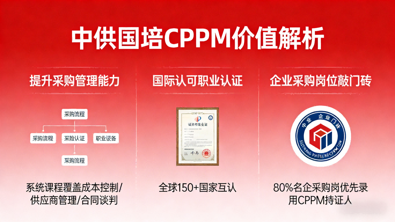 CPPM讲师张海宁与中供国培：专业采购培训的标杆力量